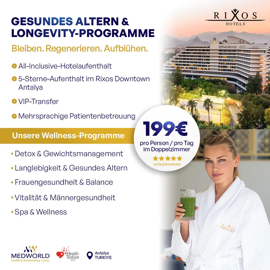 Gesunde Alterung & Langlebigkeitsprogramme in Antalya