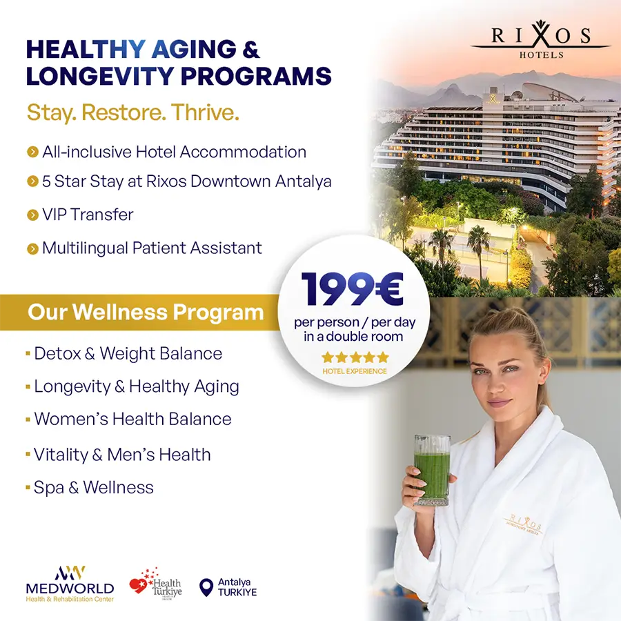 Healthy Aging & Longevity Programs in Antalya